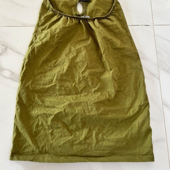 Green Halter Cut-Out Motel Rocks Mini Dress - Picture 2 of 2